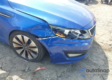 2012 Kia Optima Sx из США, поврежденный, VIN KNAGR4A64C5253471